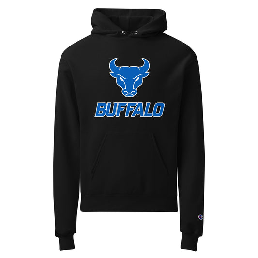 Signature | Champion Hoodie | UB Womens Club Basketball | Vanguard Buffalo Crest Logo
