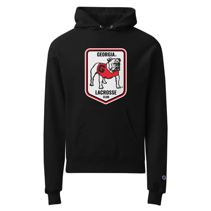 Signature | Champion Hoodie | UGA Club Lacrosse | Shield Logo