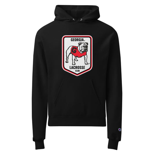 Signature | Champion Hoodie | UGA Club Lacrosse | Shield Logo