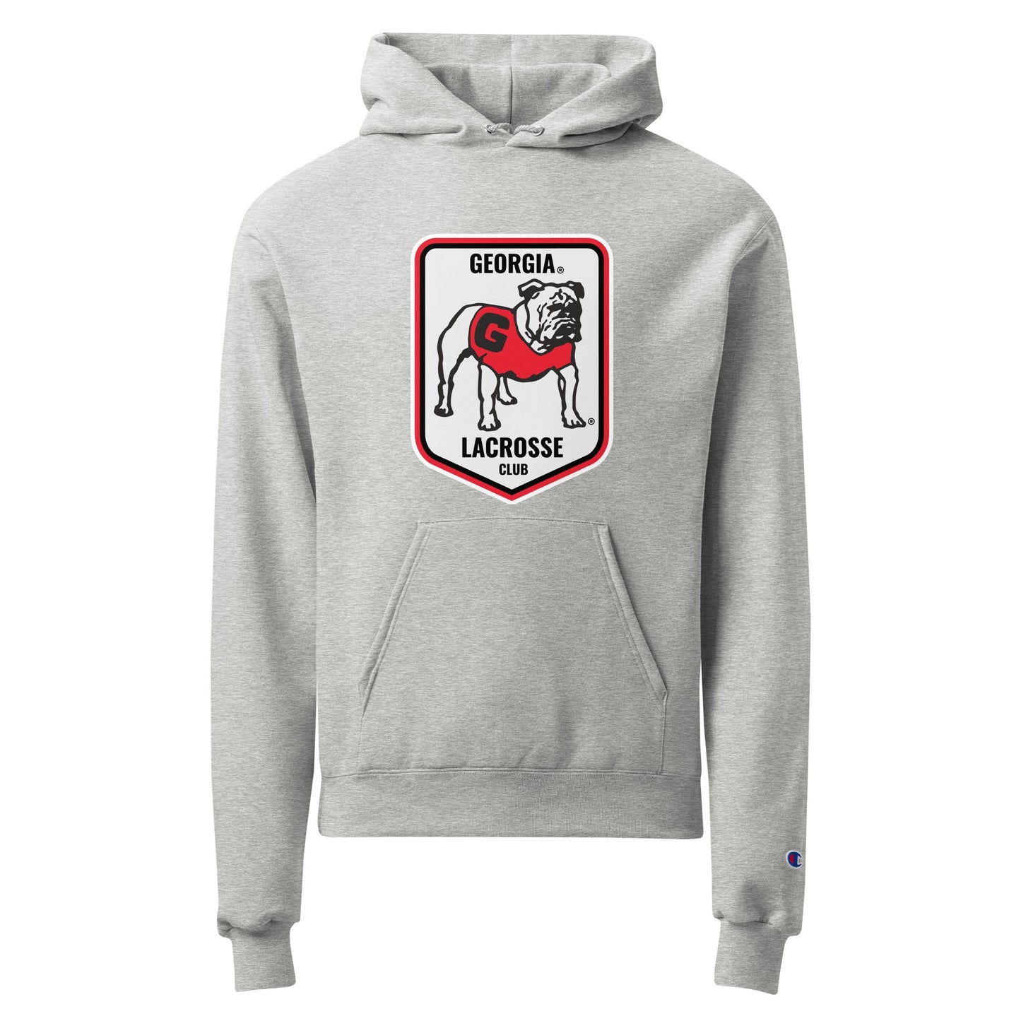 Signature | Champion Hoodie | UGA Club Lacrosse | Shield Logo
