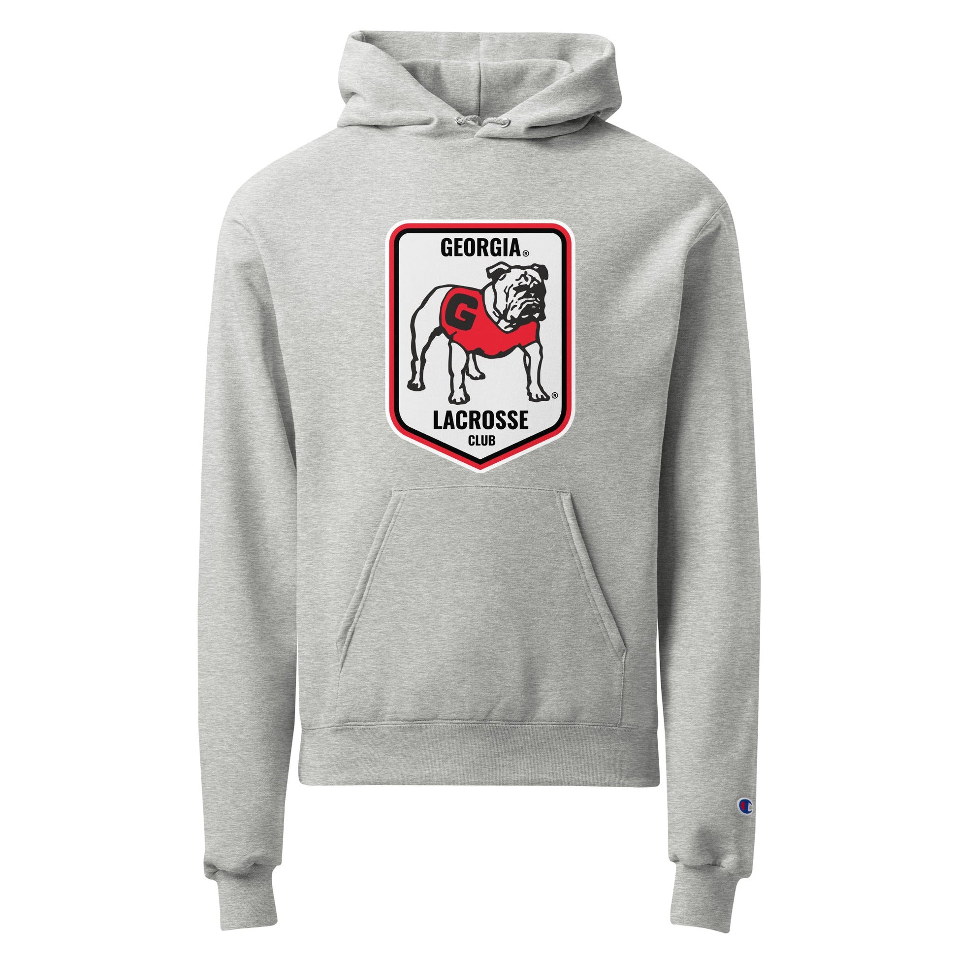 Signature | Champion Hoodie | UGA Club Lacrosse | Shield Logo
