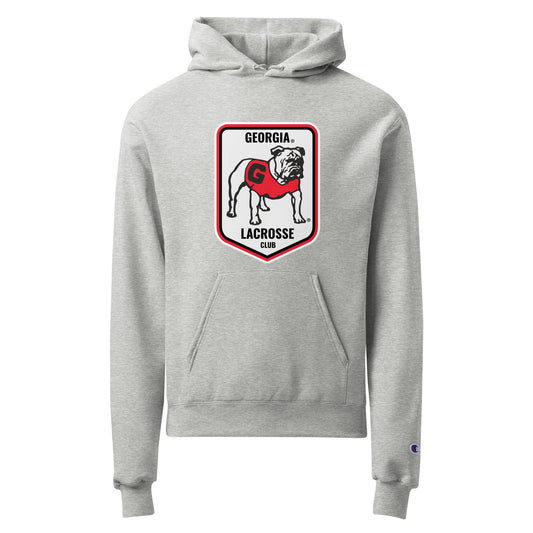 Signature | Champion Hoodie | UGA Club Lacrosse | Shield Logo