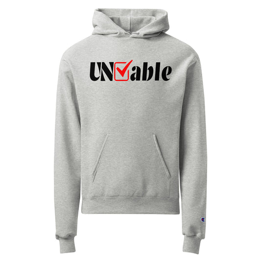 Signature | Champion Hoodie | Uncheckable | UNCHKABL Logo