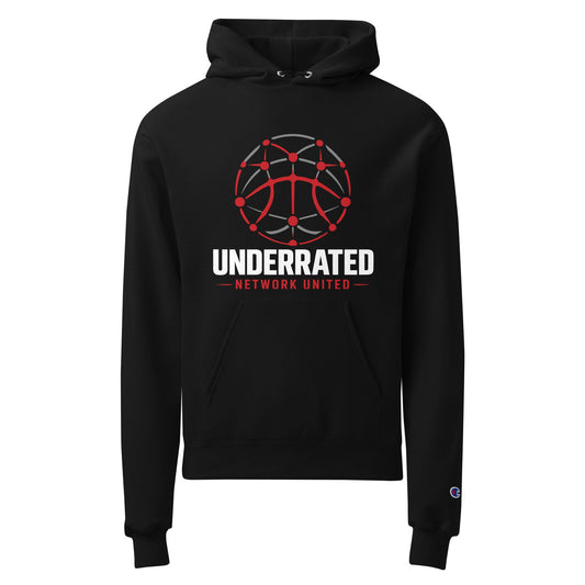Signature | Champion Hoodie | Underrated Network United – Team Store | Alt Logo