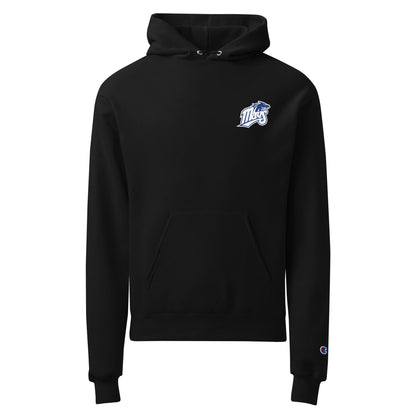 Signature | Champion Hoodie | Upper Makefield Youth Baseball & Softball League | Blue Mavs Logo