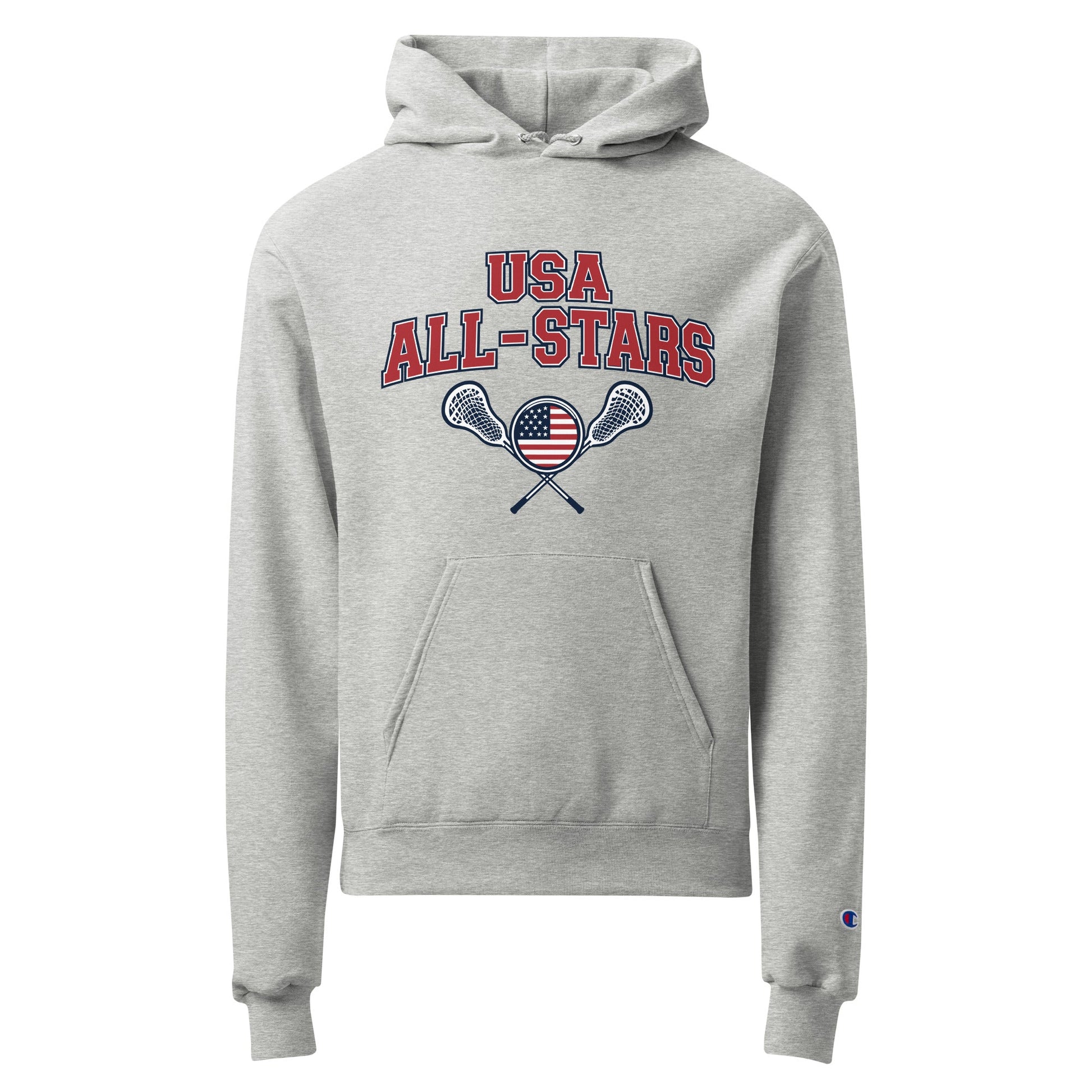 Signature | Champion Hoodie | USA ALL STARS BERLIN 2026 | Modern Script Logo