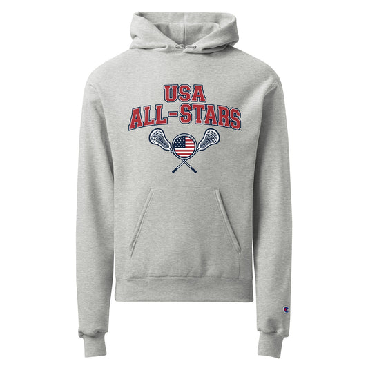 Signature | Champion Hoodie | USA ALL STARS BERLIN 2026 | Modern Script Logo