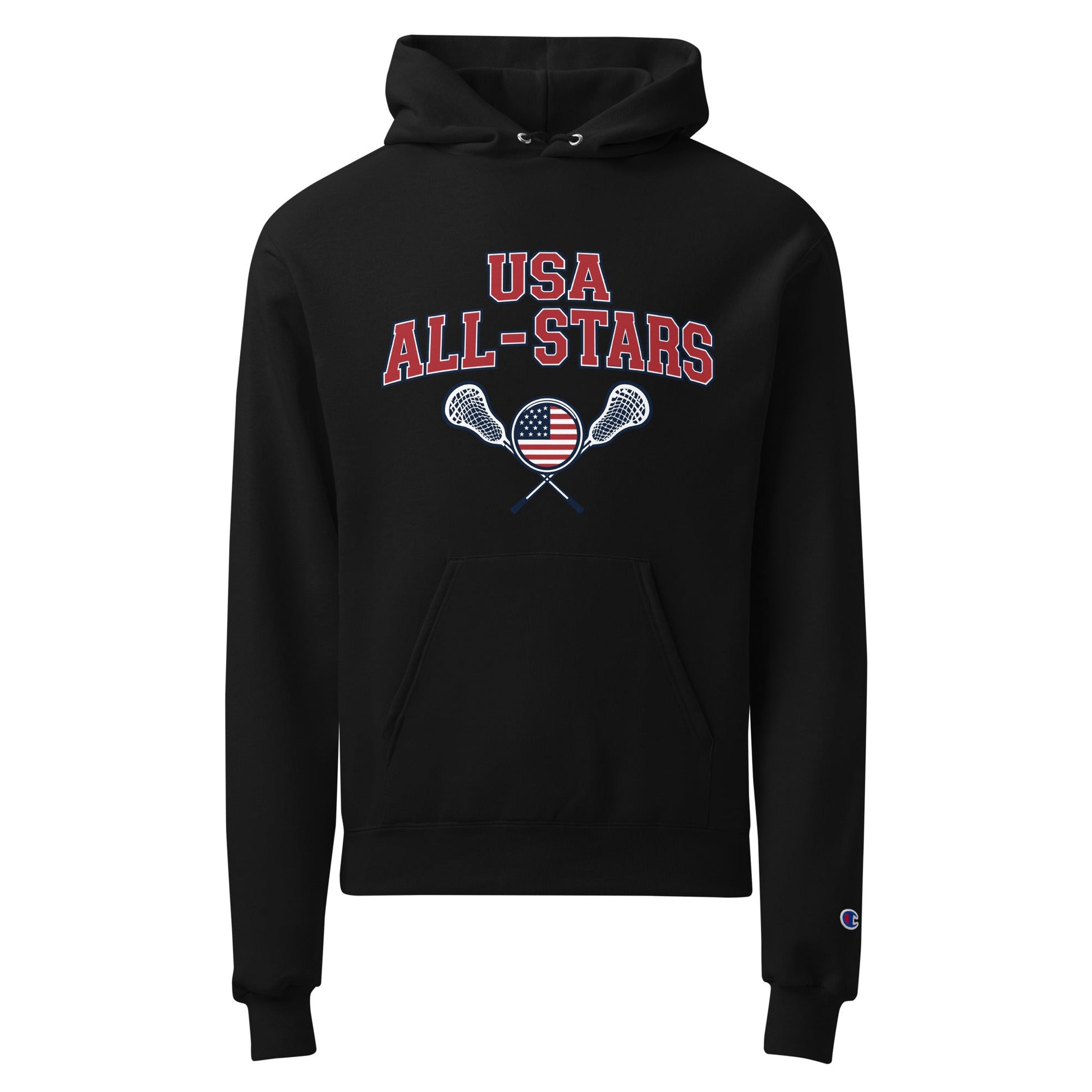 Signature | Champion Hoodie | USA ALL STARS BERLIN 2026 | Modern Script Logo