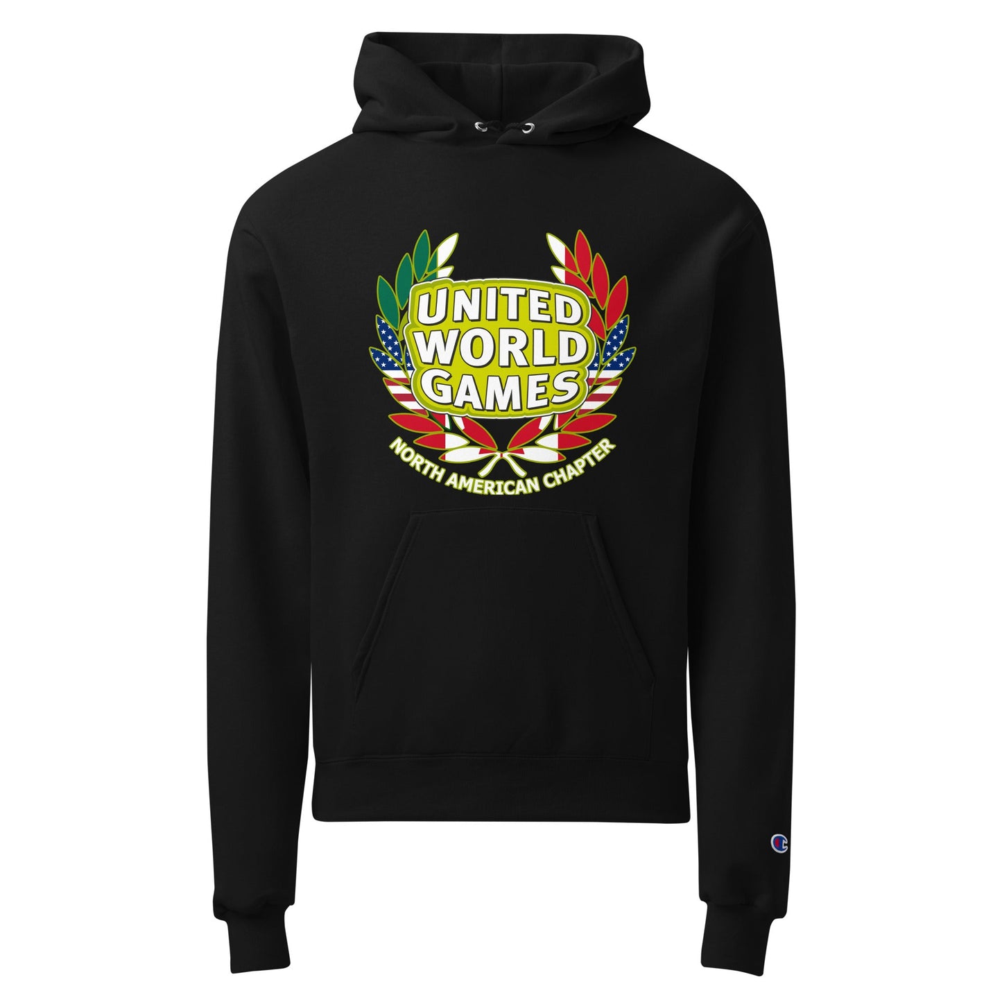 Signature | Champion Hoodie | USA ALL STARS BERLIN 2026 | Summit Games Emblem Logo