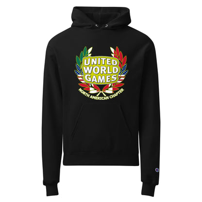 Signature | Champion Hoodie | USA ALL STARS BERLIN 2026 | Summit Games Emblem Logo