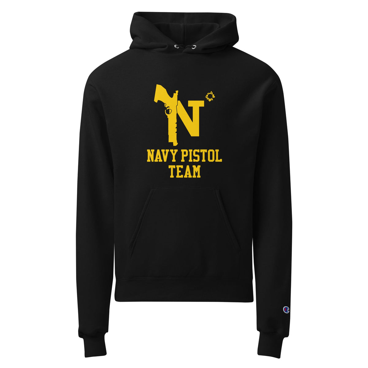 Signature | Champion Hoodie | USNA Pistol Team | Crest Logo