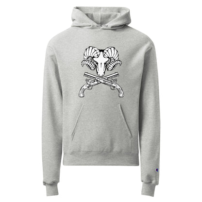 Signature | Champion Hoodie | USNA Pistol Team | Emblem Logo