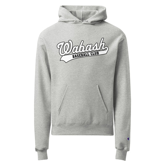 Signature | Champion Hoodie | Wabash Baseball Club | Alt Logo 2