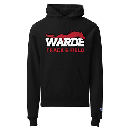 Signature | Champion Hoodie | Warde Track and Field | Alt Logo