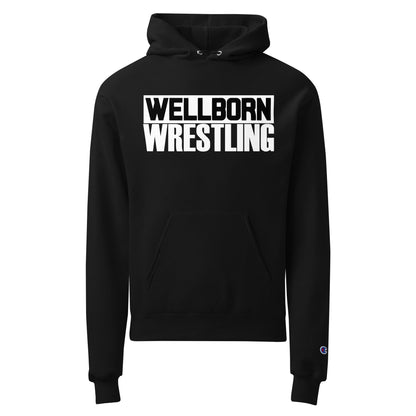 Signature | Champion Hoodie | Wellborn Youth Wrestling | Script Logo