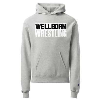 Signature | Champion Hoodie | Wellborn Youth Wrestling | Script Logo