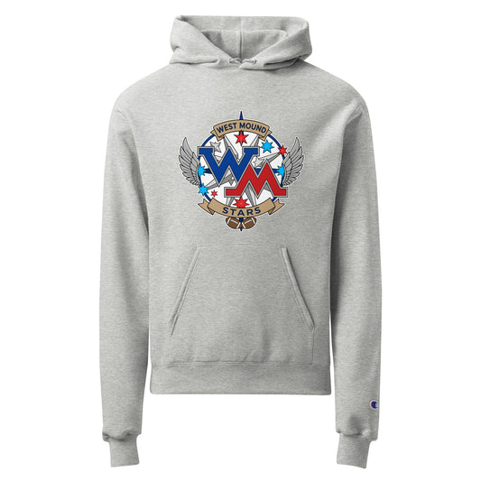 Signature | Champion Hoodie | West Mound Stars | Emblem Logo