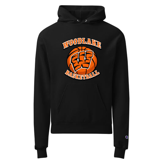 Signature | Champion Hoodie | Woodlake Boys Basketball | Athletics Logo