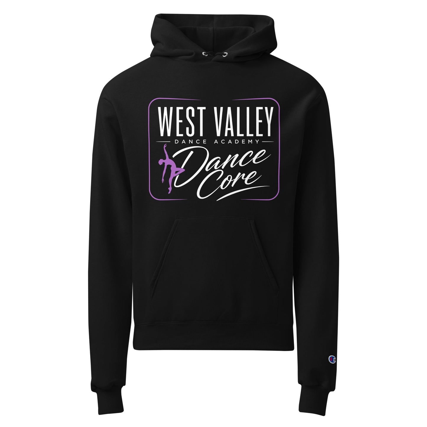 Signature | Champion Hoodie | WVDA Dance Core | Modern Script Logo