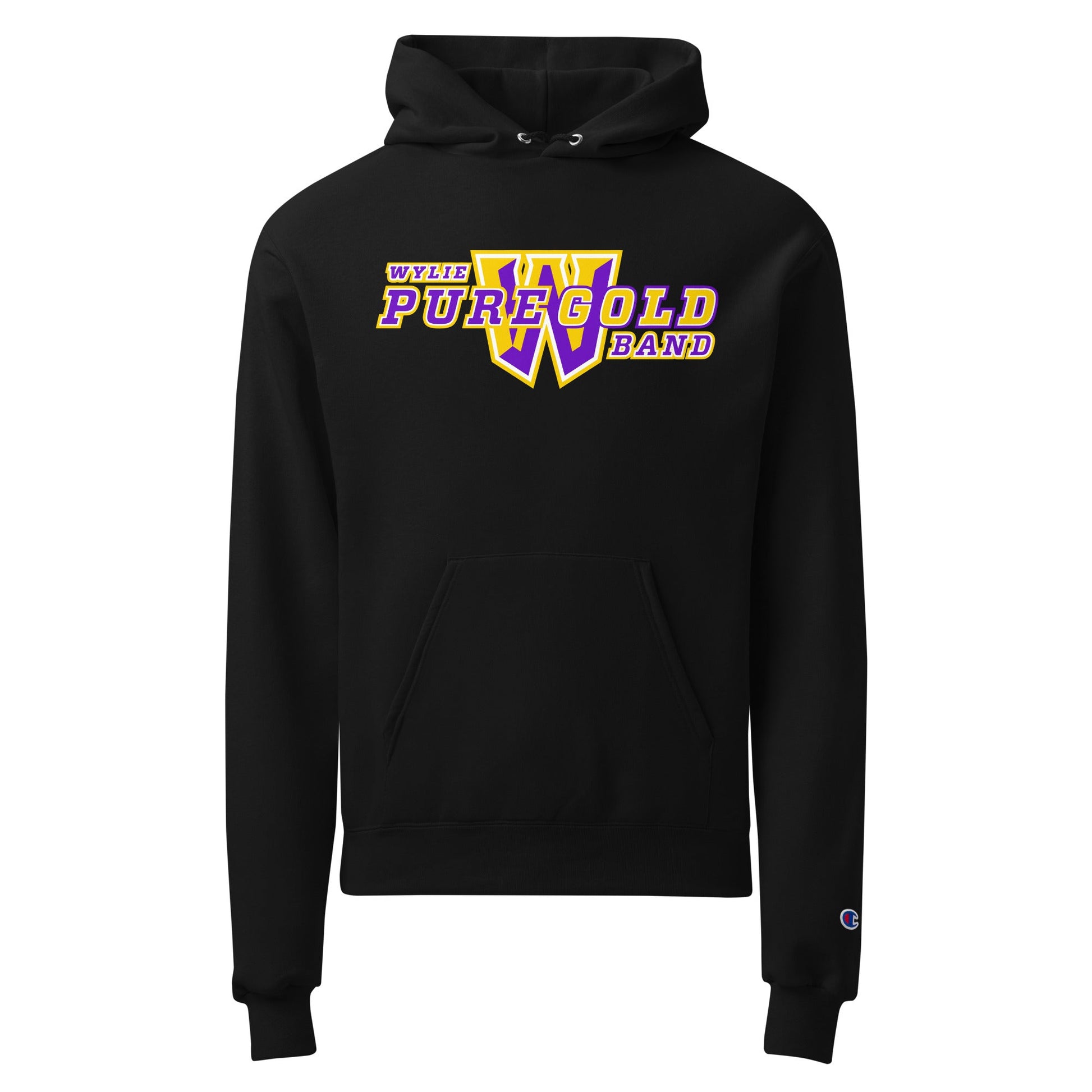 Signature | Champion Hoodie | Wylie ISD | Pure Gold Logo