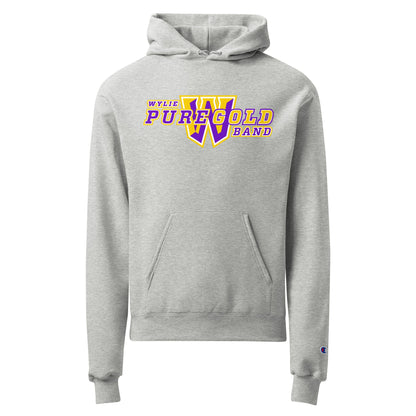 Signature | Champion Hoodie | Wylie ISD | Pure Gold Logo