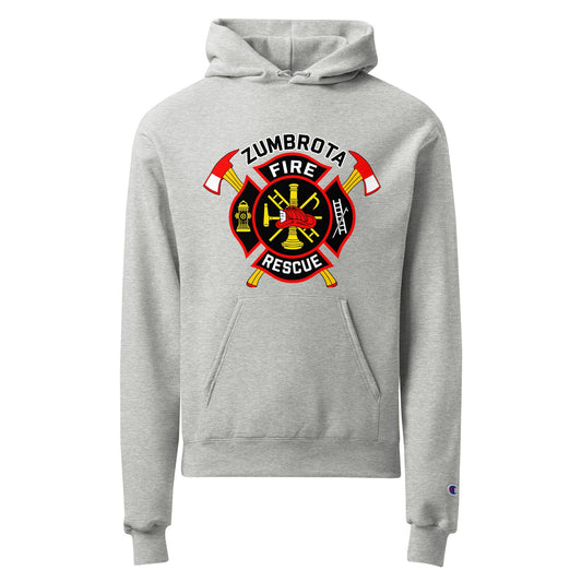 Signature | Champion Hoodie | Zumbrota Fire Department | Vanguard Logo