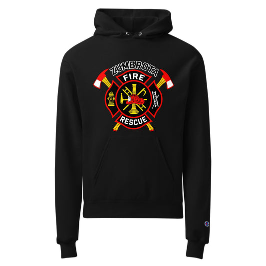 Signature | Champion Hoodie | Zumbrota Fire Department | Vanguard Logo