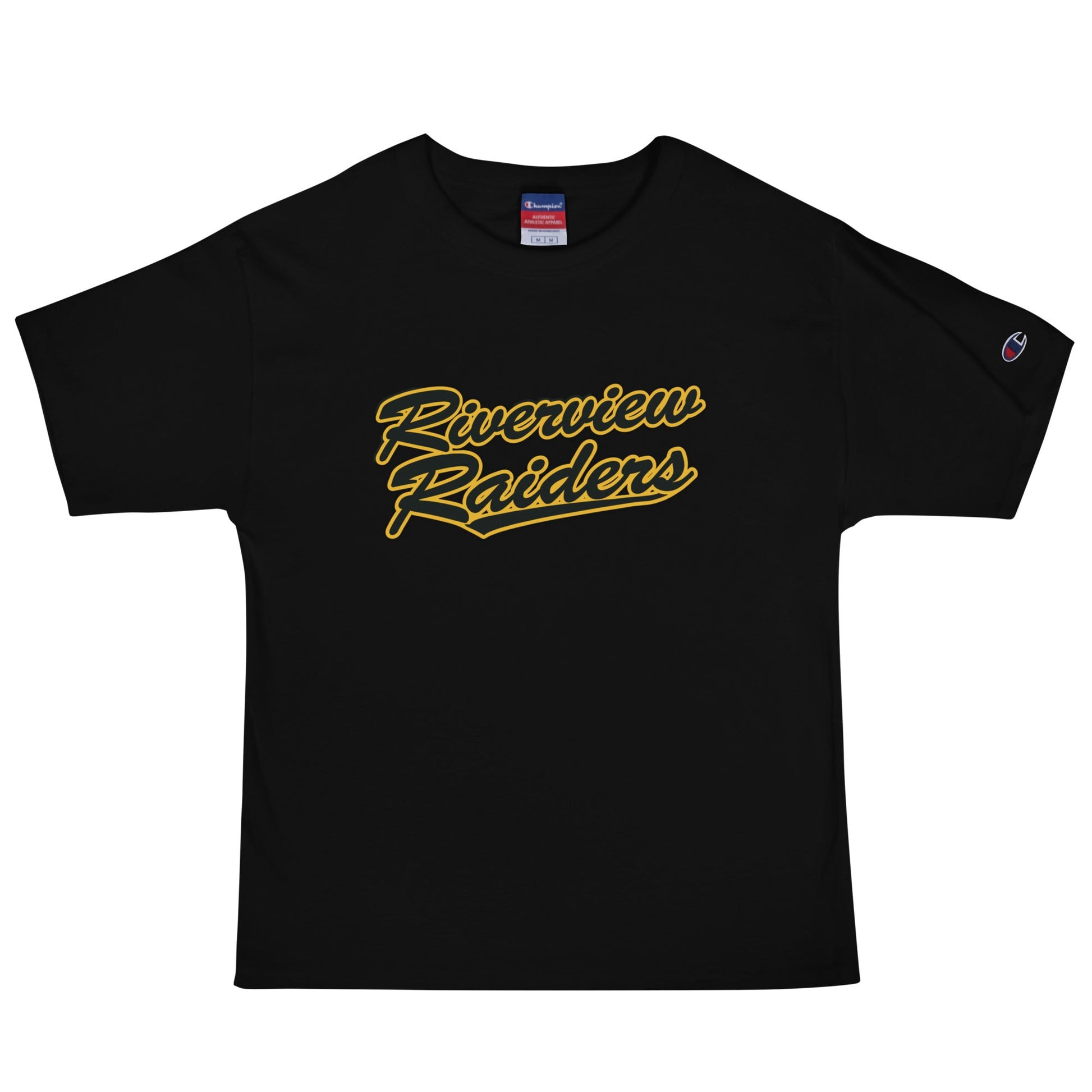Signature | Champion T-Shirt | 12U Riverview Raiders | Crest Logo