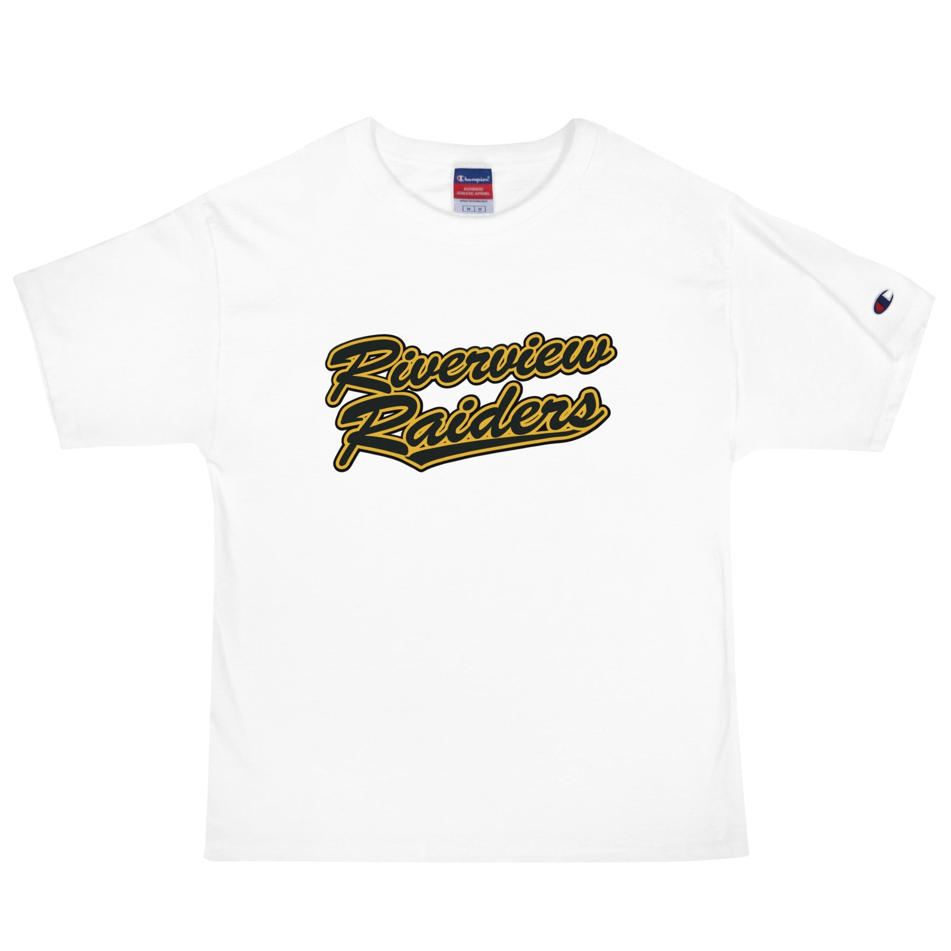 Signature | Champion T-Shirt | 12U Riverview Raiders | Crest Logo