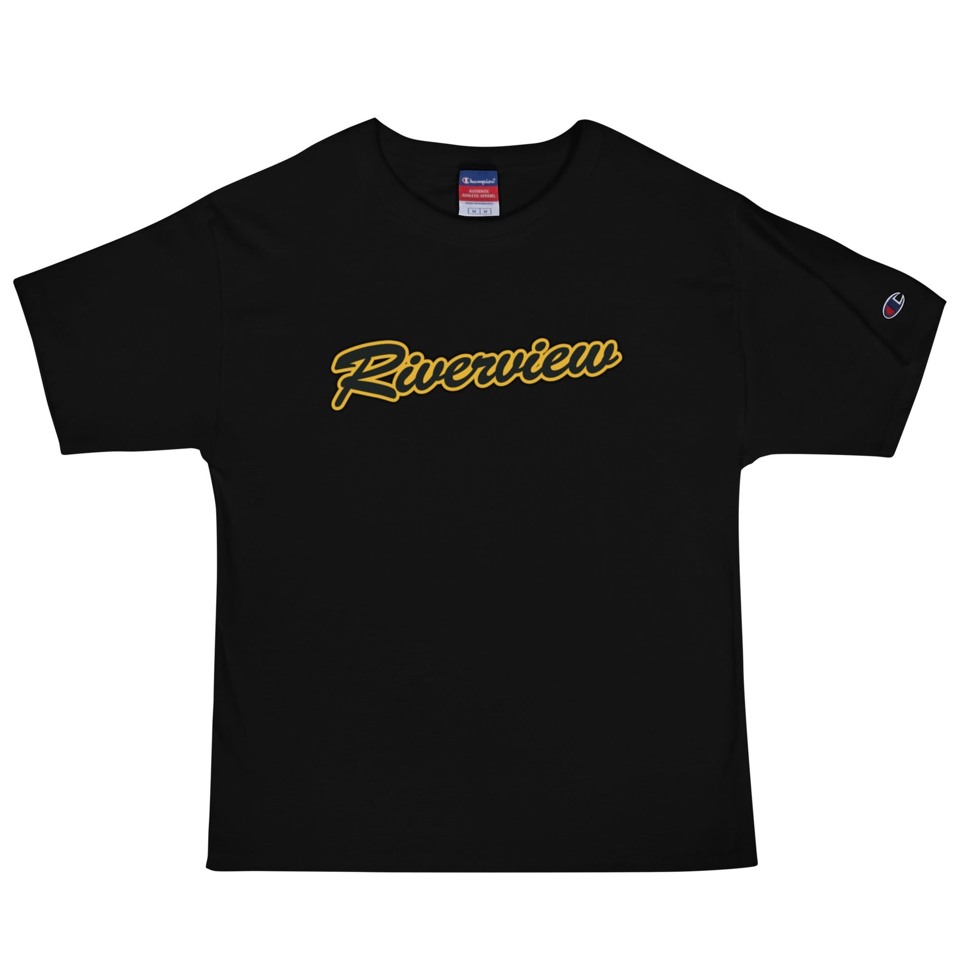 Signature | Champion T-Shirt | 12U Riverview Raiders | Emblem Logo