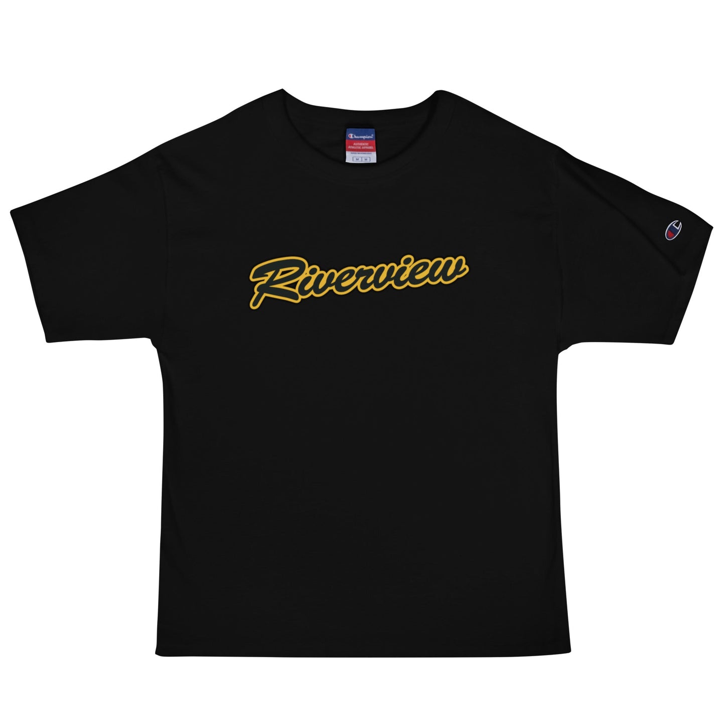 Signature | Champion T-Shirt | 12U Riverview Raiders | Emblem Logo