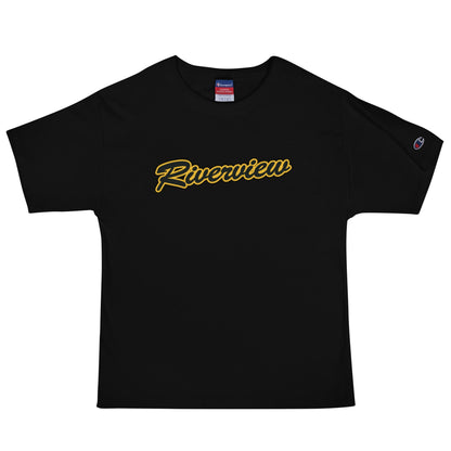 Signature | Champion T-Shirt | 12U Riverview Raiders | Emblem Logo