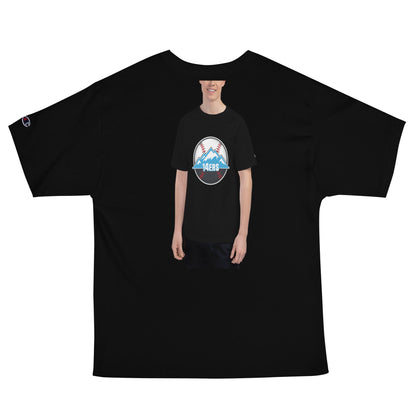 Signature | Champion T-Shirt | 14ers Baseball | Athletics Logo