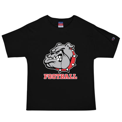 Signature | Champion T-Shirt | 6th Grade Bulldogs Team | Football Logo