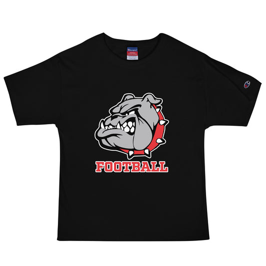 Signature | Champion T-Shirt | 6th Grade Bulldogs Team | Football Logo