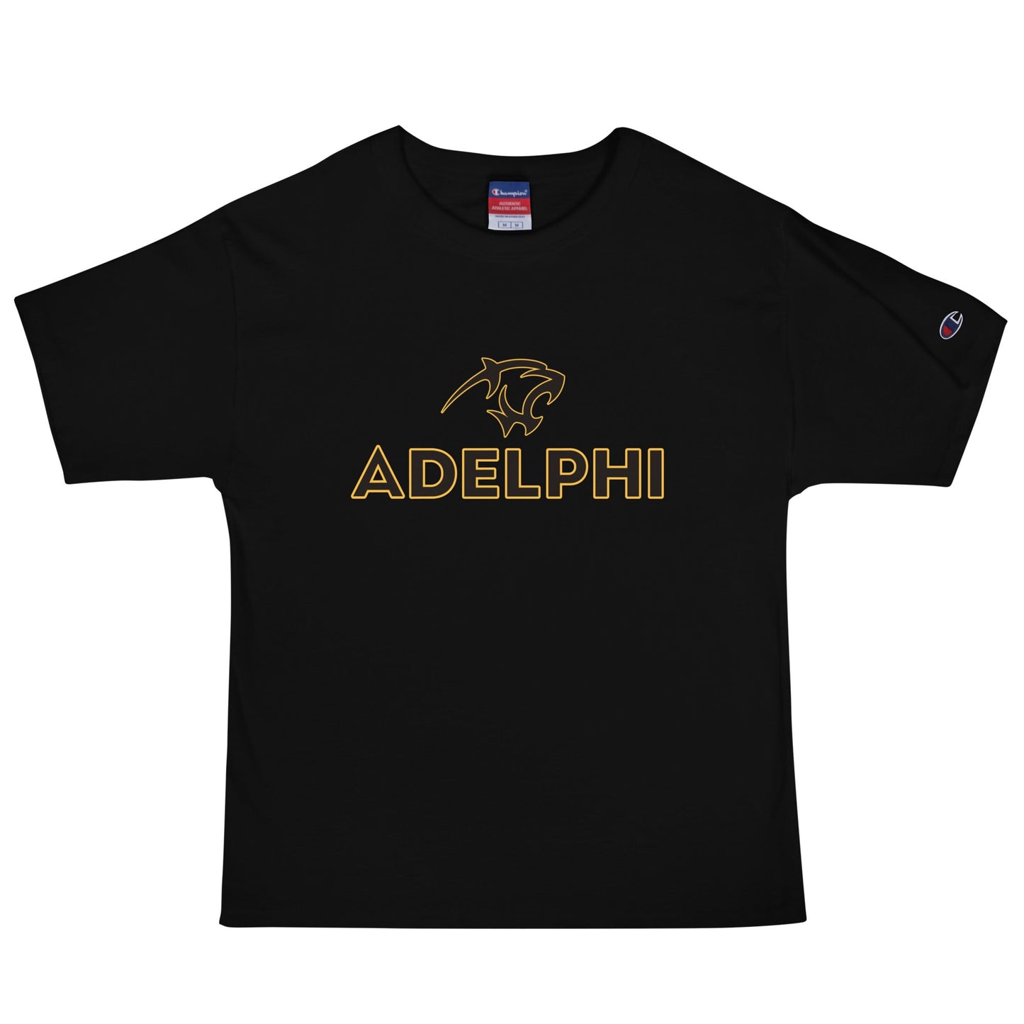 Signature | Champion T-Shirt | Adelphi Womens Soccer | Apex Panther Logo
