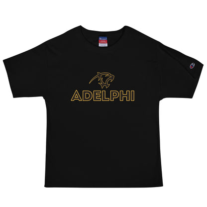 Signature | Champion T-Shirt | Adelphi Womens Soccer | Apex Panther Logo