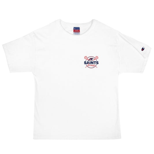 Signature | Champion T-Shirt | All Saints Academy Lacrosse | Pocket Logo
