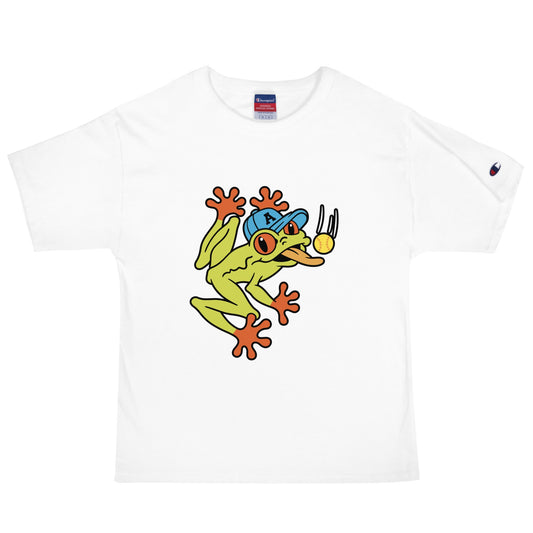 Signature | Champion T-Shirt | Aquasox Softball | Mascot Logo