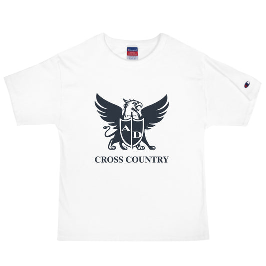 Signature | Champion T-Shirt | Arma Dei Academy Cross Country | Griffin Logo