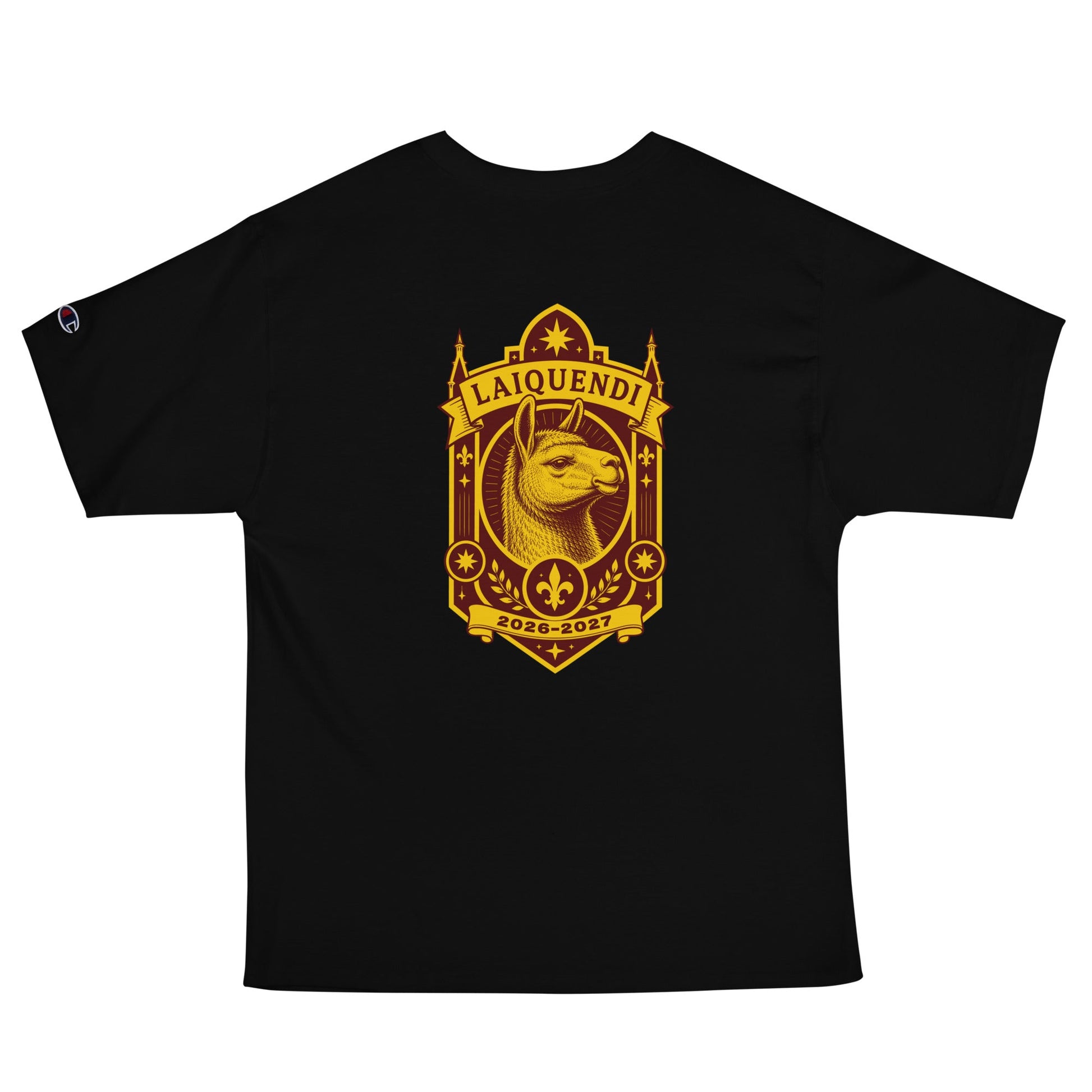 Signature | Champion T-Shirt | Arma Dei Academy Logic Houses | Laiquendi Logo