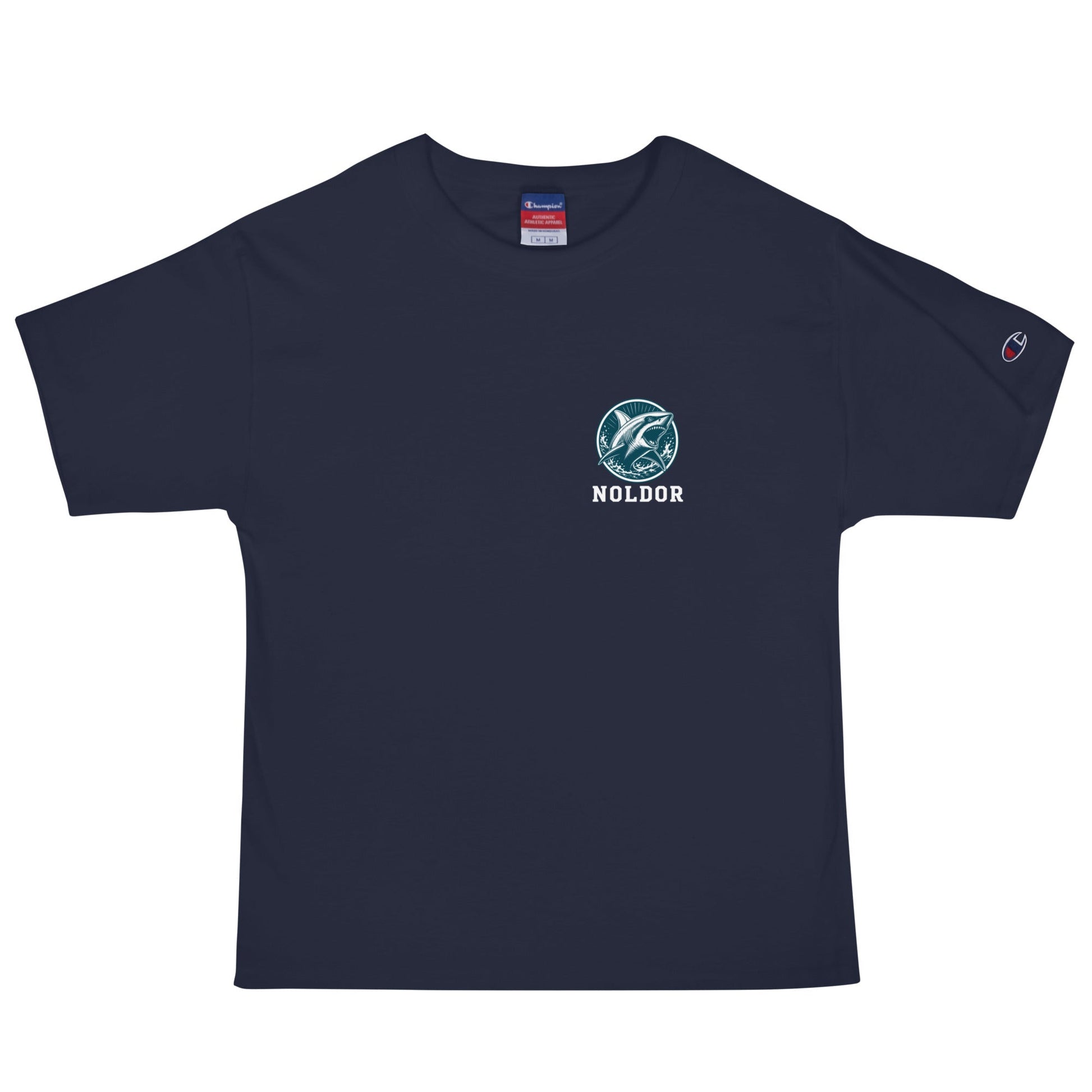Signature | Champion T-Shirt | Arma Dei Academy Logic Houses | Noldor Logo