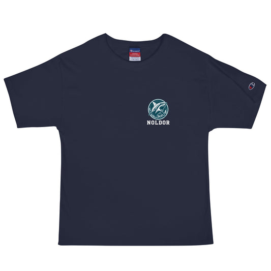 Signature | Champion T-Shirt | Arma Dei Academy Logic Houses | Noldor Logo