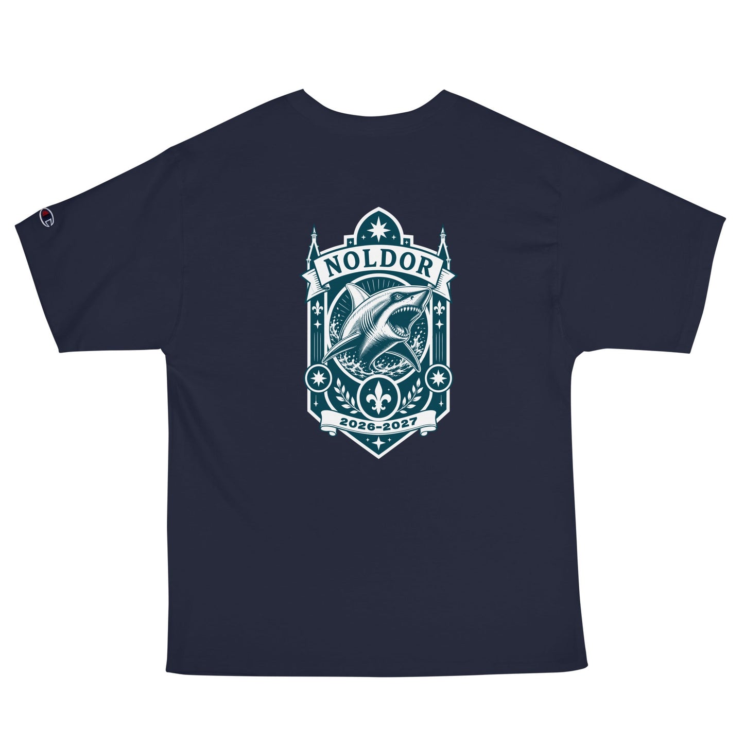 Signature | Champion T-Shirt | Arma Dei Academy Logic Houses | Noldor Logo