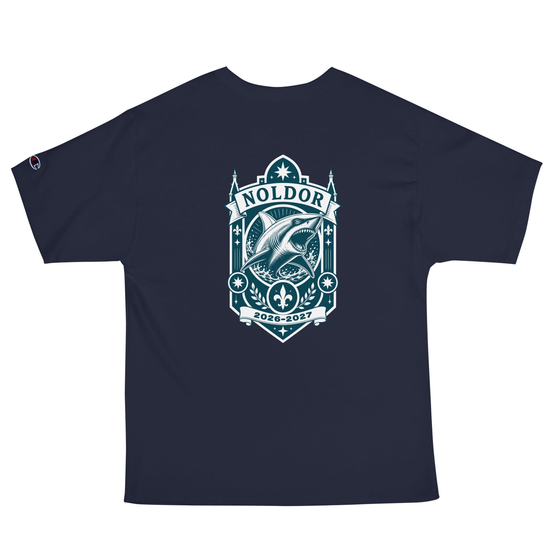 Signature | Champion T-Shirt | Arma Dei Academy Logic Houses | Noldor Logo