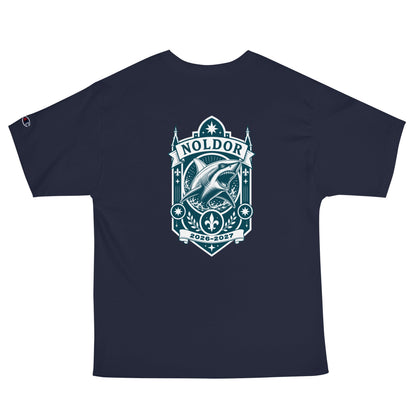 Signature | Champion T-Shirt | Arma Dei Academy Logic Houses | Noldor Logo