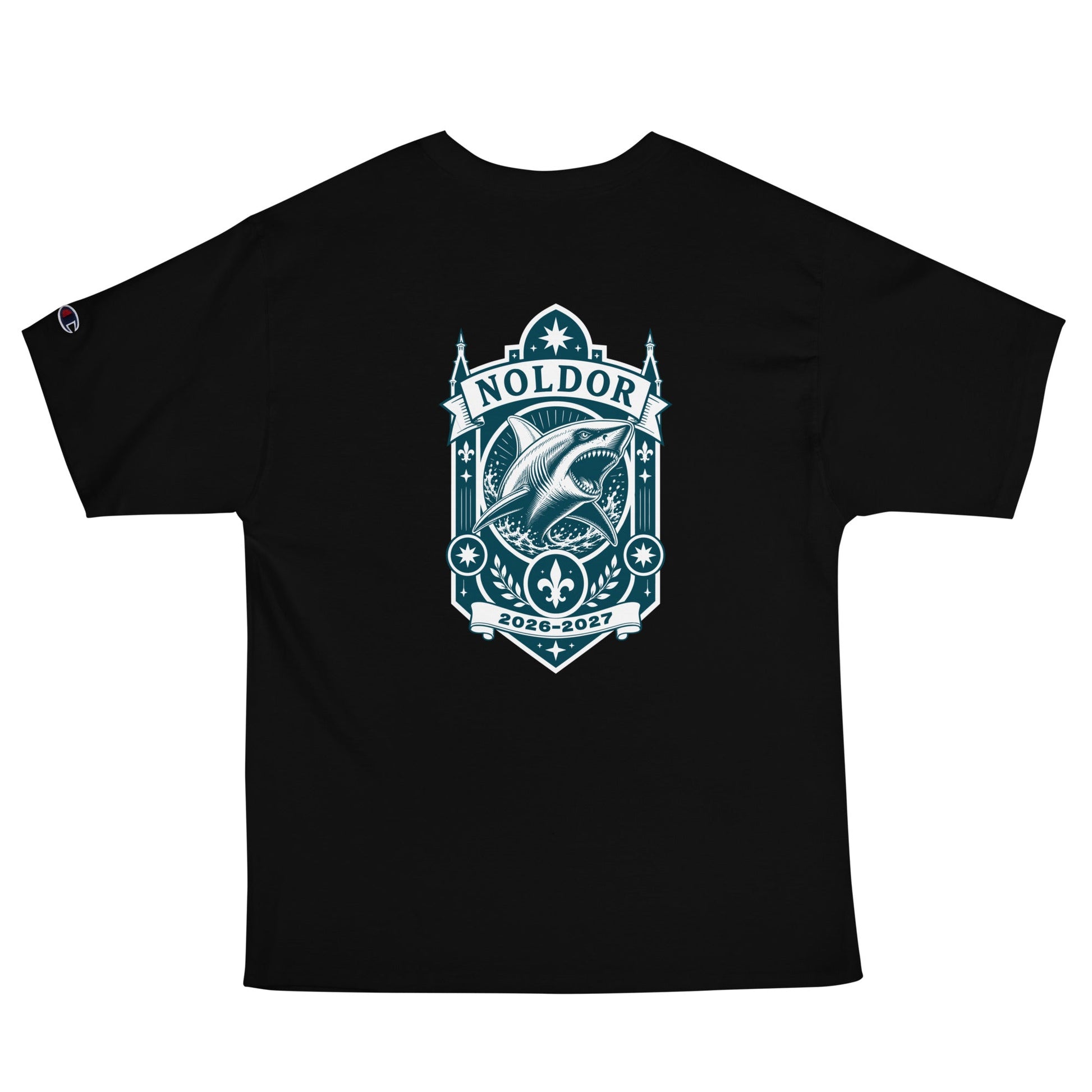 Signature | Champion T-Shirt | Arma Dei Academy Logic Houses | Noldor Logo