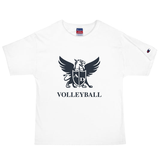 Signature | Champion T-Shirt | Arma Dei Academy Volleyball | Griffin Logo