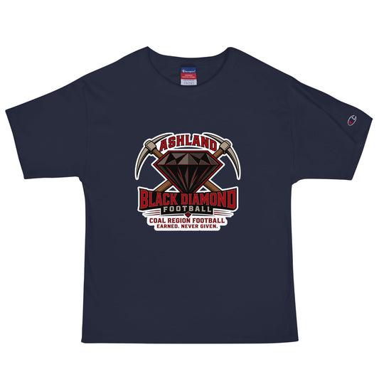 Signature | Champion T-Shirt | Ashland Black Diamonds | Vanguard Logo