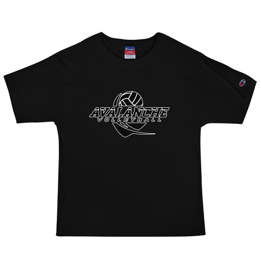 Signature | Champion T-Shirt | Avalanche Volleyball Club | Crest Logo